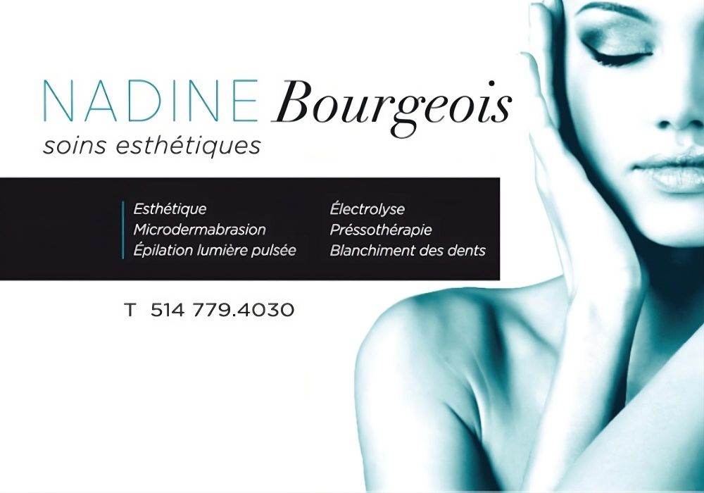 Nadine Bourgeois: soins esthétiques et épilation à Sainte-Thérèse