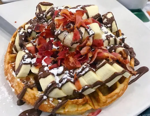 Gaufre au chocolat